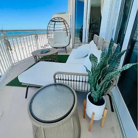 Beach Oasis 704 Lovely Daytona Ocean Front For 5 Sleeps Up To 12 Daytona Beach Exterior photo