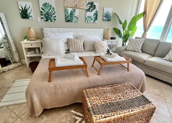 Beach Oasis 704 Lovely Daytona Ocean Front For 5 Sleeps Up To 12